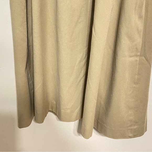 Vintage D.S. Ross Collectibles Khaki Sleeveless Button Front Dress size 7/8 - Picture 13 of 14